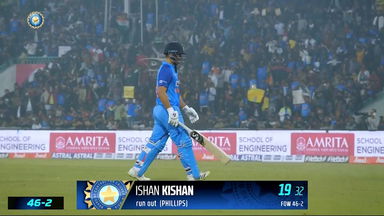 IND vs NZ 2023, 2ND T20I: Ishan Kishan  Wicket