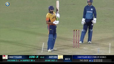 SMAT 2023: Harpreet Singh's stroke-filled 53(42)