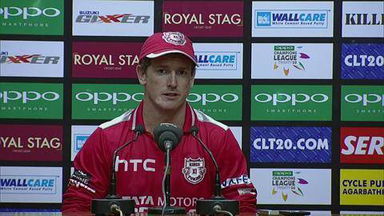 CLT20 2014 M17: KXIP vs COB –   Press Conference – George Bailey