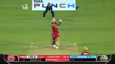 M16: PBKS vs GT – Shahrukh Khan Six
