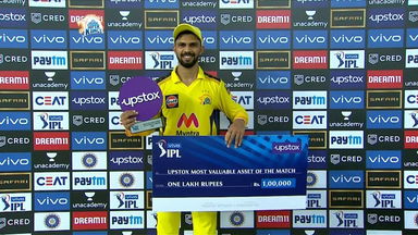 M30: CSK vs MI  – Upstox most valuable Asset of the match –  Ruturaj Gaikwad