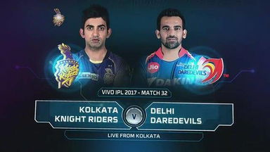 IPL 2017 M32: KKR vs DD – Match Highlights
