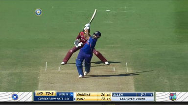 IND vs WI 2022, 3RD ODI: Rishabh Pant Six