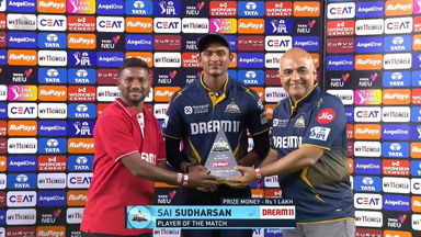 IPL 2025 M23: GT vs RR - Player of the Match - Sai Sudharsan