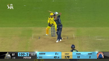 M01: GT vs CSK  – Shubman Gill Six