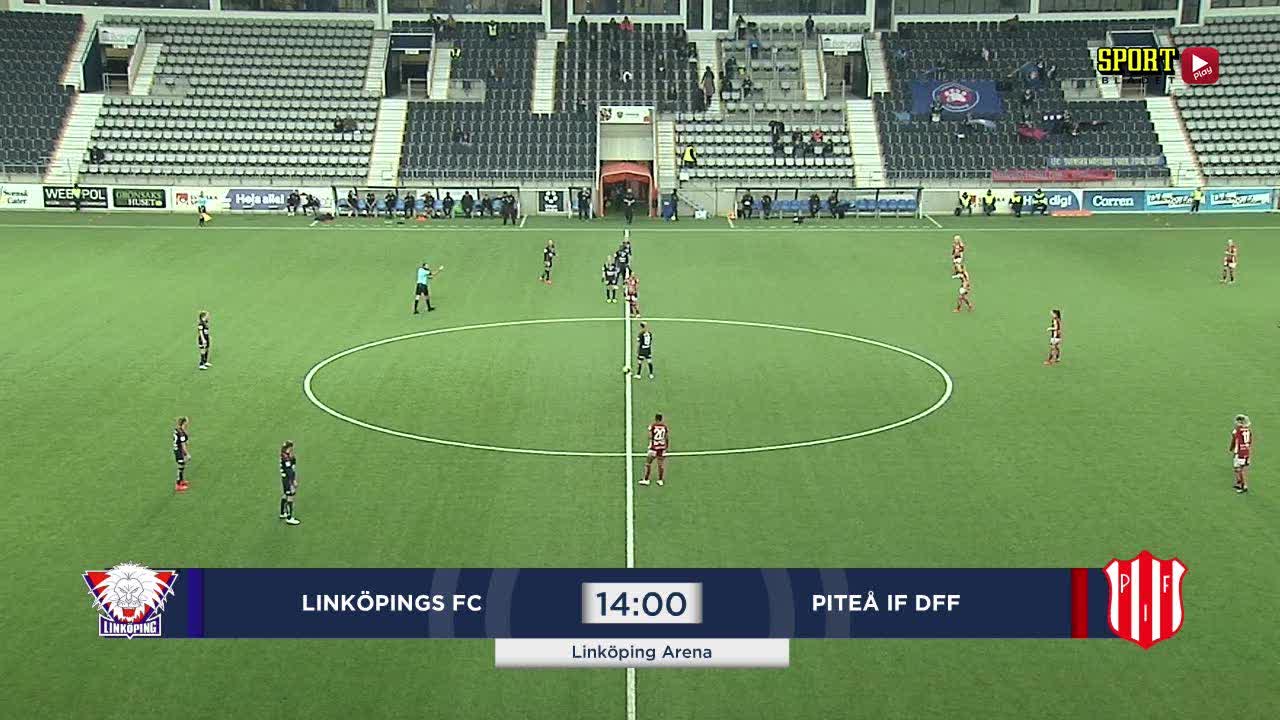 Highlights: Linköping - Piteå 1 nov