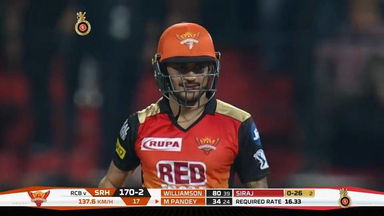 Manish Pandey's unbeaten 62* (38)