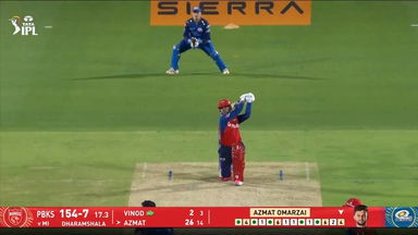IPL 2026 M58: PBKS vs MI - Azmatullah Omarzai Six