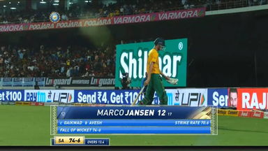IND vs SA 2022, 4TH T20I:Marco Jansen  Wicket