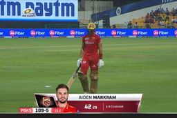 M42: MI vs PBKS – Aiden Markram Wicket