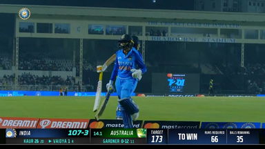 IND-W vs AUS-W 2022, 3RD T20I: Devika Vaidya Wicket