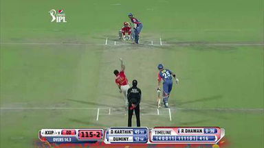 M45: DD vs KXIP – Dinesh Karthik's 69