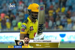 Q1: DC vs CSK – Ruturaj Gaikwad Wicket