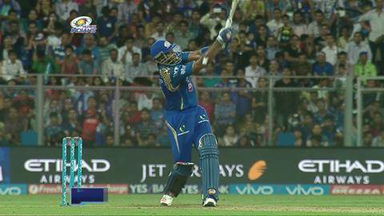 M14: MI vs RCB – Kieron Pollard Six