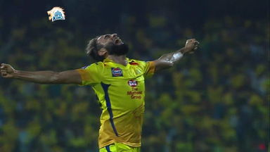 Boundary first, wicket next - Tahir's perfect comeback