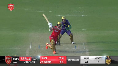 M02: PBKS vs KKR  – Sam Curran  Six
