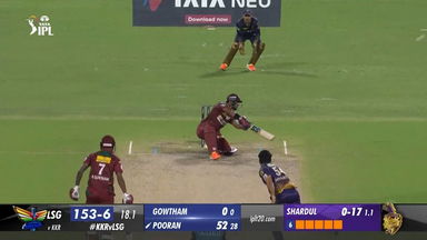 M68: KKR vs LSG – Nicholas Pooran Six