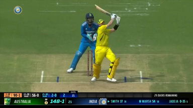 IND vs AUS 2023-24, 3RD ODI: Steven Smith Six