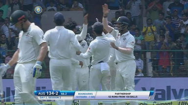 IND vs AUS 2017 - 2nd Test : Day 2 Highlights