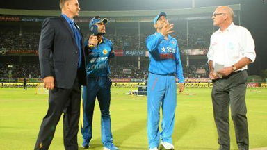 India v SL, 2016: 3rd T20I - Toss