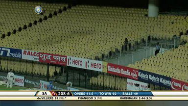 4TH ODI: IND vs SA – AB de Villiers Six