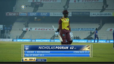 IND vs WI 2022, 2ND T20I: Nicholas Pooran Wicket