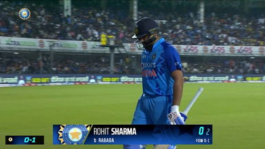 IND vs SA 2022, 3RD T20I: Rohit Sharma  Wicket