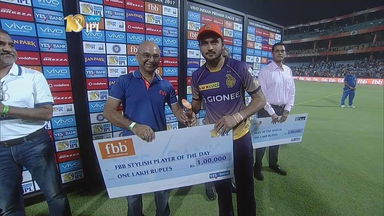 M18: DD vs KKR – FBB Stylish player of the day – Manish Pandey