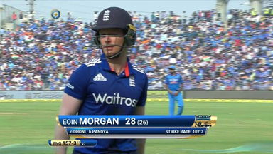 IND vs ENG 2017, 1st ODI : Eoin Morgan Wicket