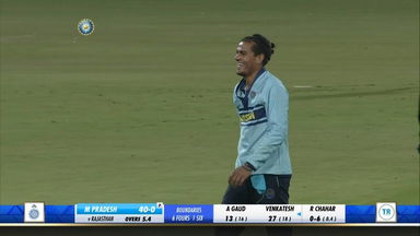 Rahul Chahar runs riot with 5/14