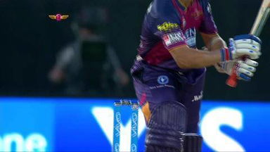 M53: RPS vs KXIP – Ajinkya Rahane Wicket