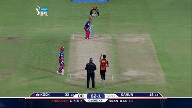 M42: SRH vs DD – Quinton de Kock Six