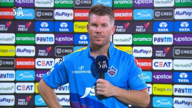 M67: DC vs CSK –  David Warner  Interview