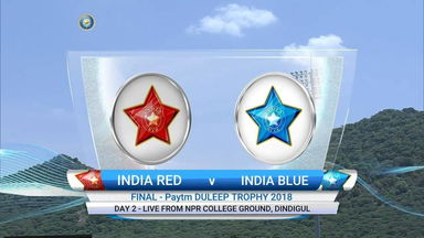 Duleep Trophy, 2018-19: India Red vs India Blue: Day 2 Highlights
