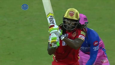 M04: RR vs PBKS – Chris Gayle Wicket