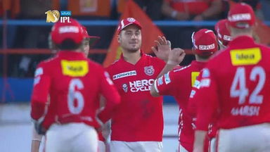 M26: GL vs KXIP  – Fall Of Wickets