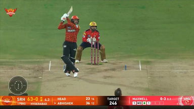IPL 2025 M27: SRH vs PBKS - Abhishek Sharma Six