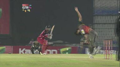 M7: T&T vs SRH –  Evin Lewis C Patel B I Sharma