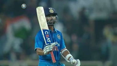 IND vs NZ 2016, 4th ODI: Ajinkya Rahane's gritty half century