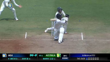 IND vs  AUS 2023, 3RD Test: Umesh Yadav  Six