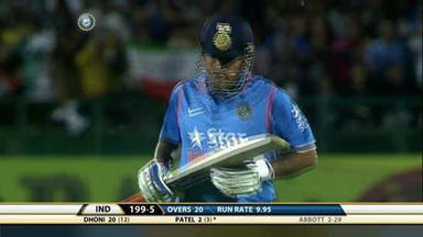 1ST T20I: IND vs SA – MS Dhoni Six