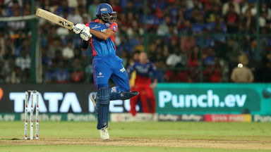 Captain Axar Patel leads from the front with 57(39)
