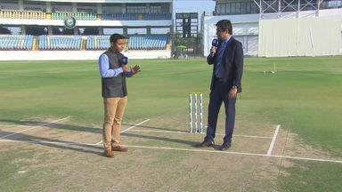 Ranji Trophy 2021-22, GUJARAT v MADHYA PRADESH : Pitch Report