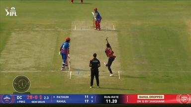 IPL 2026 M35: DC vs PBKS - Fall of Wickets