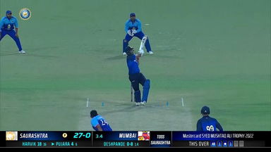 Syed Mushtaq Ali Trophy 2022 QF4 : Mumbai vs Saurashtra: Super sixes