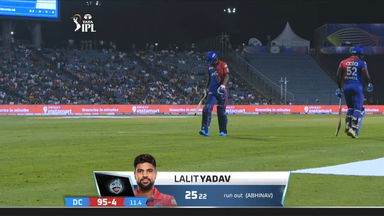 M10: GT vs DC – Lalit Yadav Wicket