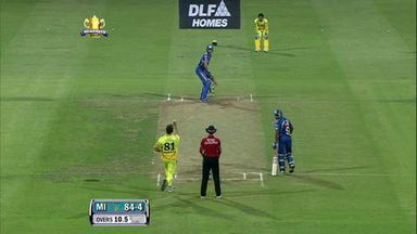 Match 74 CSK vs MI – Franklin's Six