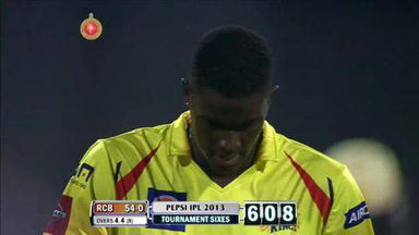 M70: RCB vs CSK – Chris Gayle Six