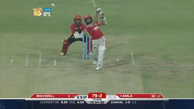 M8: KXIP vs RCB – Hashim Amla Six