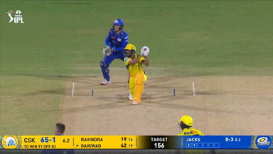 IPL 2025 M03: CSK vs MI - Ruturaj Gaikwad Six